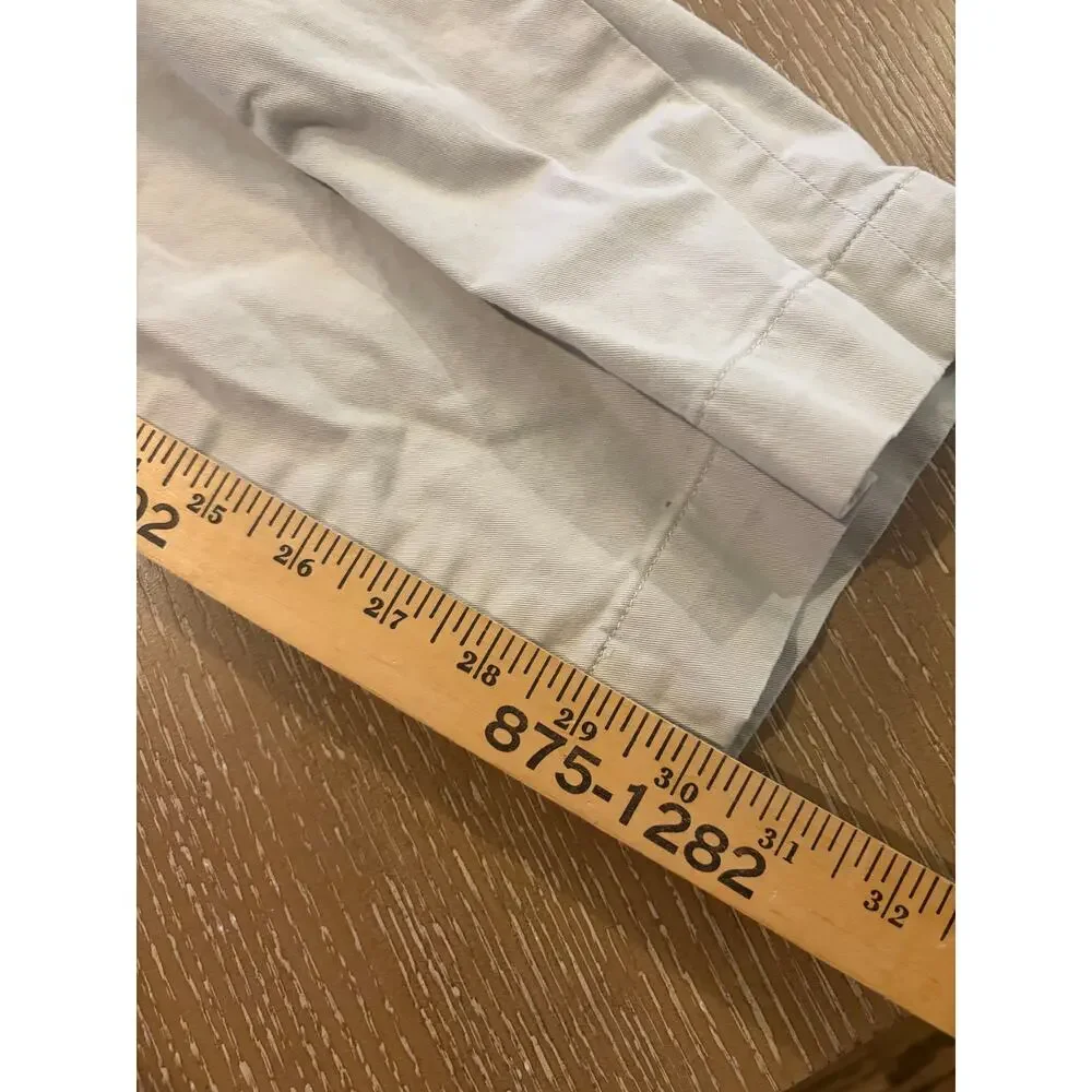 Polo Ralph Lauren Mens 34x32‎ Stretch Classic Fit Chino Pants Cotton Light Khaki